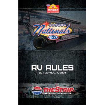 2024 NHRA Nationals RV Rulebook