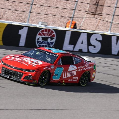 Chase Elliott at LVMS