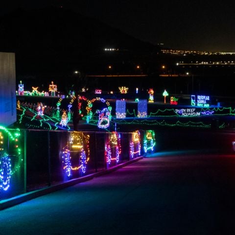 Glittering Lights at LVMS