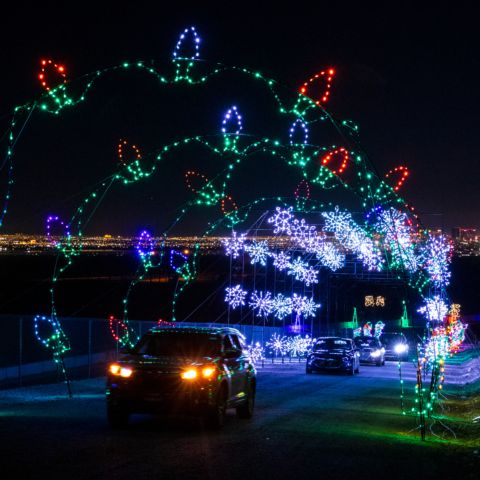 Glittering Lights at LVMS