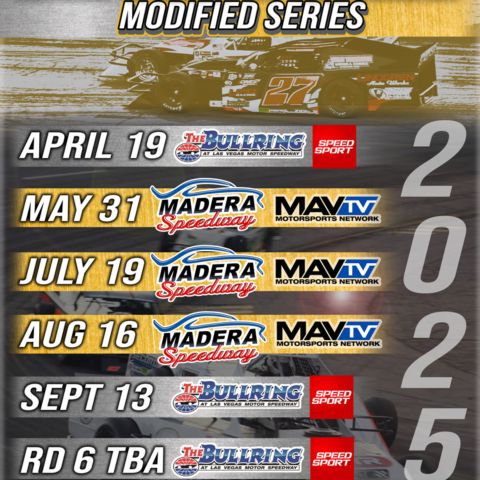 Silver & Gold modified series for 2025 at The Bullring at LVMS