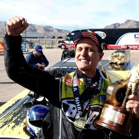 Bob Tasca at The Strip at LVMS