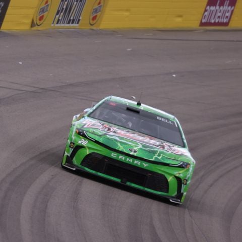 Christopher Bell at LVMS