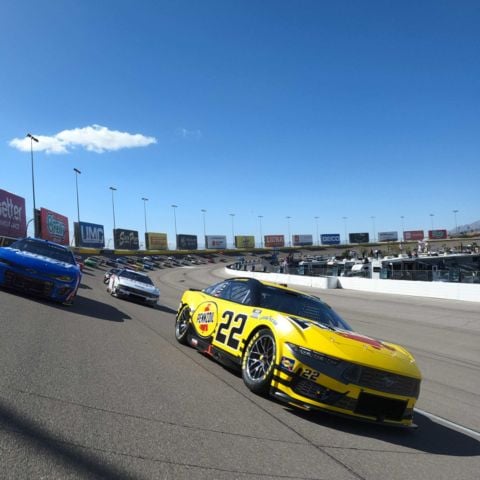 Joey Logano at LVMS