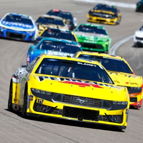 Ryan Blaney at LVMS