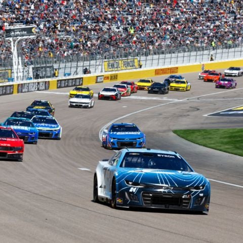 William Byron at LVMS