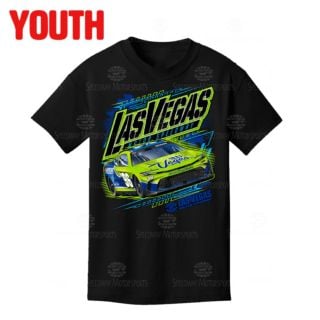 LVMS Neon Car Youth Tee