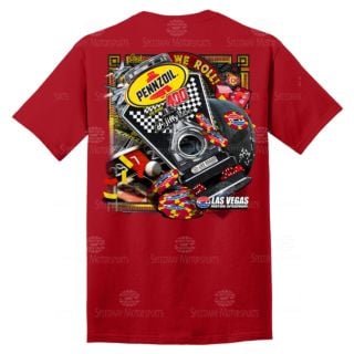 Pennzoil 400 Event Tee Red